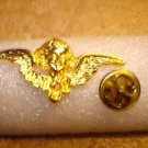 All metal pin back pin Angel with wings. All metal pin back pin Angel with wings.