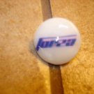 Mother of pearl advertising button for Forza.