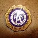 Vintage Fussball Klub Austria Memphis soccer brooche pin badge.