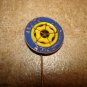 Vintage Leeds United A.F.C. all metal soccer stick pin badge.