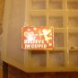 Gold metal pinback pins "I believe in Cupid".