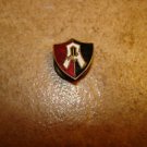 Vintage Atalante F.C. Mexico all metal screw on soccer pin badge.