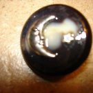 Large hard plastic button with moon and star. Large hard plastic button with moon and star.