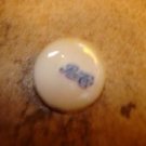 Mother of pearl advertising button for Pepsi Cola.