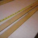 Real maple wood strips (2) naturaly weathered on one side. Real maple wood strips (2) naturaly weathered on one side.