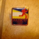 Olympics 1992 Kodak all metal pin badge.