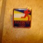 Olympics 1992 Kodak all metal pin badge.