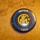 Inter Milan FC Football Soccer Club Official Metal Button Badge.