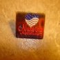 Metal pin "Nursing Assistants taking care of America".