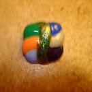 Metal button nicely painted in art nouveau style. Metal button nicely painted in art nouveau style.