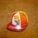 World cup France 98  Spain Coca Cola football  soccer pin badge.