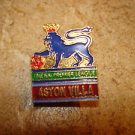 Aston Vila The F.A. Premier League all metal soccer pin badge.