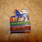 Aston Vila The F.A. Premier League all metal soccer pin badge.