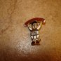Rotherham UTD all metal brooche soccer pin badge.