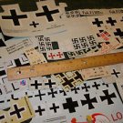 Fokker WWII GERMAN INSIGNIA 18 pcs decals.