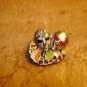 Metal button with Phantom of the opera mask