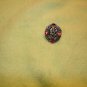 Olive branch and European country flags all metal pin back  pin.