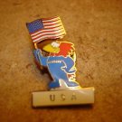 World cup France 98 USA football soccer pin badge. World cup France 98 USA football soccer pin badge.