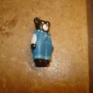 Lovely plastic button in shape of teddy bear. Lovely plastic button in shape of teddy bear.