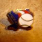 TEXAs baseball metal pin badge.
