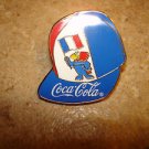 World cup soccer France 1998 Coca Cola France pin badge.