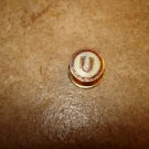 Vintage Universiad de Chile button hole soccer pin badge.