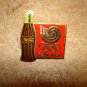 Seoul 1988 Coca Cola olympic all metal pin badge.