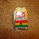 World cup USA 1994 Bolivia Mc Donalds football soccer pin badge.