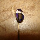 Vintage Inter Milan F.C. all metal soccer stick pin badge.
