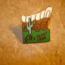 Nice all metal pinback pin Elks Float 1994. Nice all metal pinback pin Elks Float 1994.
