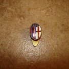 Vintage Bologna F.C. all metal button hole soccer pin badge.