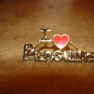 I love penguins pin back pin