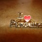 I love penguins pin back pin