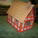 O scale kit built Lionelville Tudor house offered by MTH.