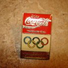 Cocal Cola sponser of 1988 Olympics games pin badge.