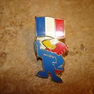 World cup soccer France 1998 France mascot pin badge. World cup soccer France 1998 France mascot pin badge.