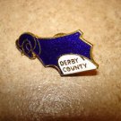 Derby County football soccer pin badge. Derby County football soccer pin badge.
