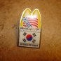 World cup USA 1994 Republic of Korea football  soccer pin badge.