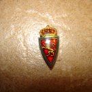 Vintage Zaragoza button hole soccer pin badge