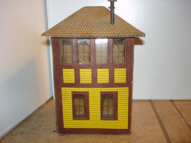 O scale kit built Lionelville old railroad tower.