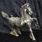 Antique Bronze Sculptor 1950s ''The Heavenly Horse'' Beautiful Patina