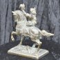 Bronze Sculptor 1950s ''The Falconer & Falcon'' Stunning Patina Good Shape