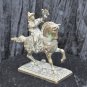 Bronze Sculptor 1950s ''The Falconer & Falcon'' Stunning Patina Good Shape
