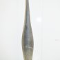 HANDMADE BLOWN GLASS VASE 1970s VENETIAN MURANO ARTISAN GRAY MULTISHADE