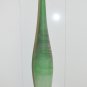 HANDMADE BLOWN GLASS VASE 1970s VENETIAN MURANO ARTISAN GREEN MULTISHADE 31'' X 15''