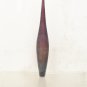 HANDMADE BLOWN GLASS VASE 1970s VENETIAN MURANO ARTISAN BURGUNDY 28'' x 15''
