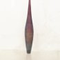 HANDMADE BLOWN GLASS VASE 1970s VENETIAN MURANO ARTISAN BURGUNDY 28'' x 15''