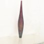HANDMADE BLOWN GLASS VASE 1970s VENETIAN MURANO ARTISAN BURGUNDY 28'' x 15''