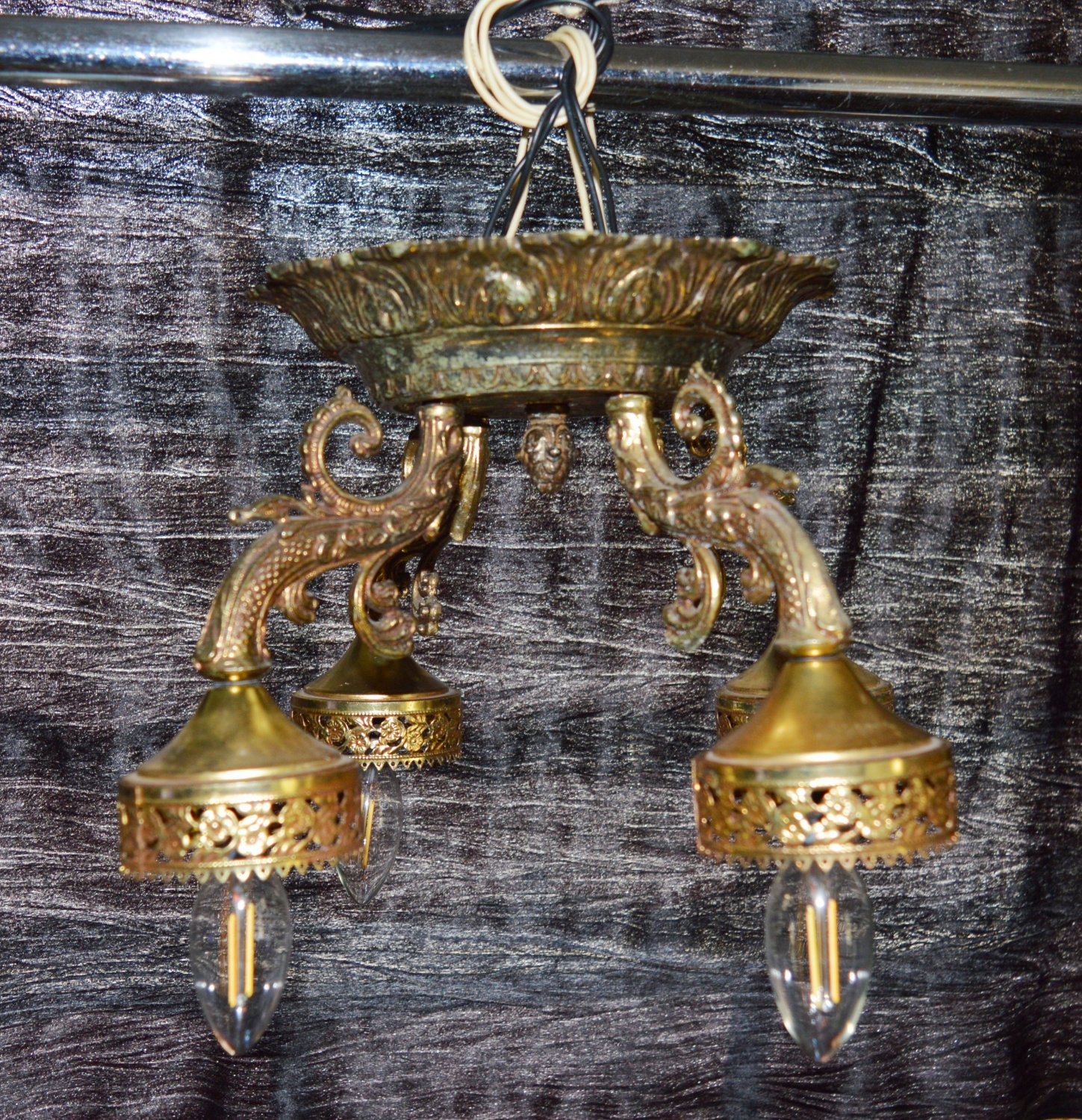 ARCHITECTURAL SALVAGE 1950s HIGHLY RARE FINDS CEILING FACEDOWN