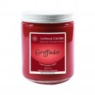 Gryffindor - Scented Soy Candle – Book Lovers – 8 oz - House of Hogwarts, Mason Jar Candle